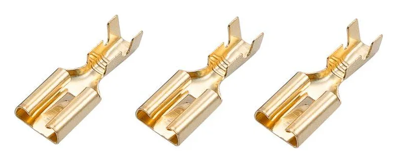 Клемма плоская гнездо 7.5мм 1-2.5кв.мм (РП-м 2.5-(6.3)) Rexant 08-0921