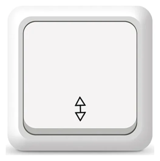 Переключатель проходной 1-кл. ОП Олимп 10А IP20 бел. UNIVersal О0025