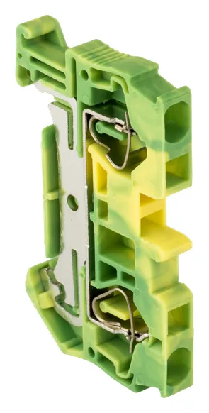 Колодка клеммная ST-2.5 земля пружинная EKF plc-jxb-st-2.5-pen