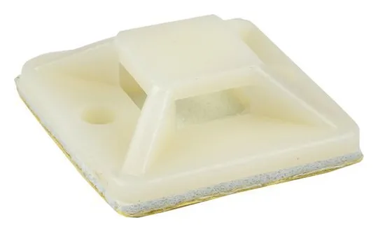 Площадка самоклеящаяся 30х30мм бел. (уп.100шт) EKF plc-30x30