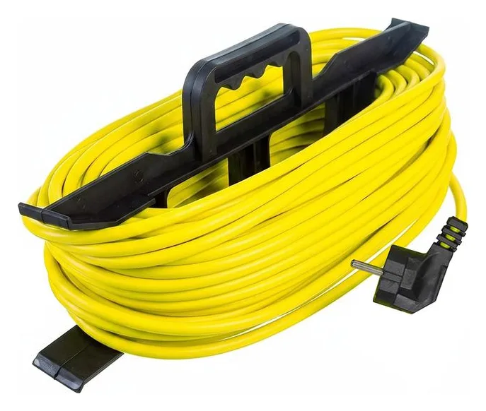 Удлинитель-шнур на рамке 1х50м с заземл. 10А IP20 2.2кВт Союз 481S-5305