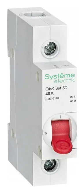 Выключатель нагрузки 1п 40А 230В City9 Set SE C9S16140