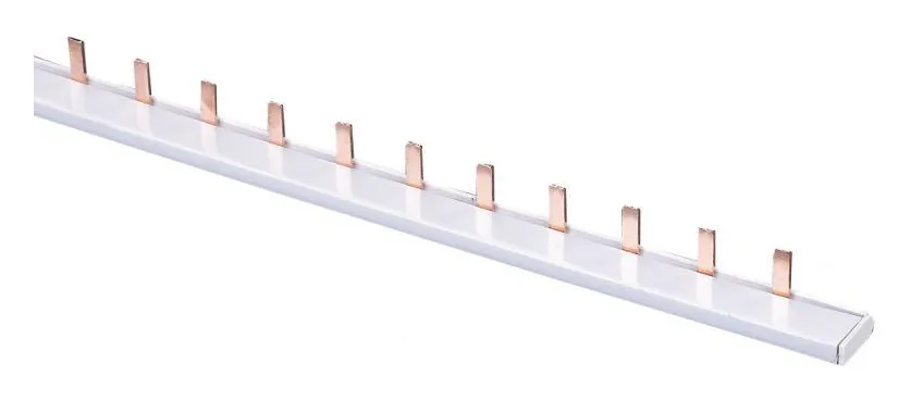 Шина соединительная типа PIN (штырь) 1п до 63А ШС-101 (дл.1м) DEKraft 32030DEK