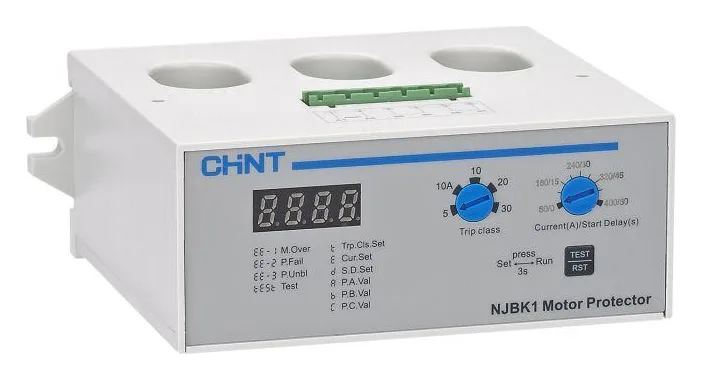 Устройство защитное для двигателей комплексное NJBK1-80 6А-30А AC 380В CHINT 281185