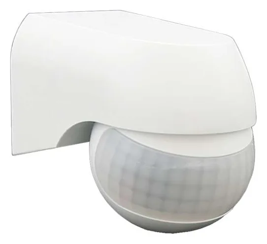 Датчик движения PMS-IR 010 800Вт 180град. 12м IP44 WH JazzWay 5012936