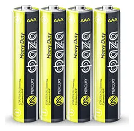 Элемент питания солевой AAA/R03 1.5В Heavy Duty Shrink-4 (уп.4шт) ФАZА 5002326