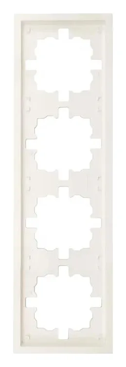 Рамка 4-м ZIMA горизонт. сл. кость LEZARD 704-9000-149