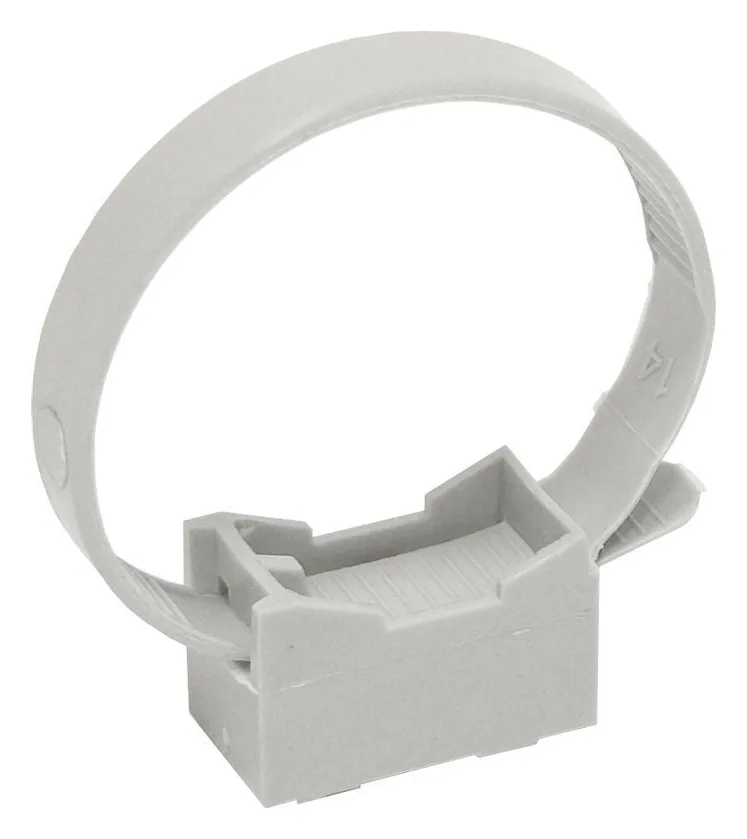 Держатель хомутный для труб со стяжкой CFF1 d16-32 сер. ELASTA IEK CTA10MP-CFF132-K41-100