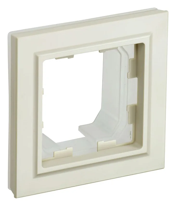 Рамка 1-м IP44 BRITE РУ-1-БрКр-44 беж. IEK BR-M12-44-K10