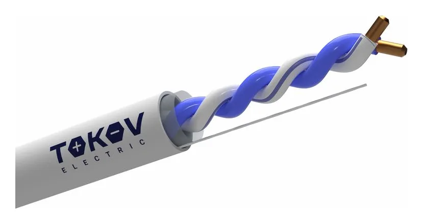 Кабель витая пара U/UTP 1х2х24AWG кат.5E PVC indoor 305м (м) TOKOV ELECTRIC TKE-C06-U12-5E-305-PVC