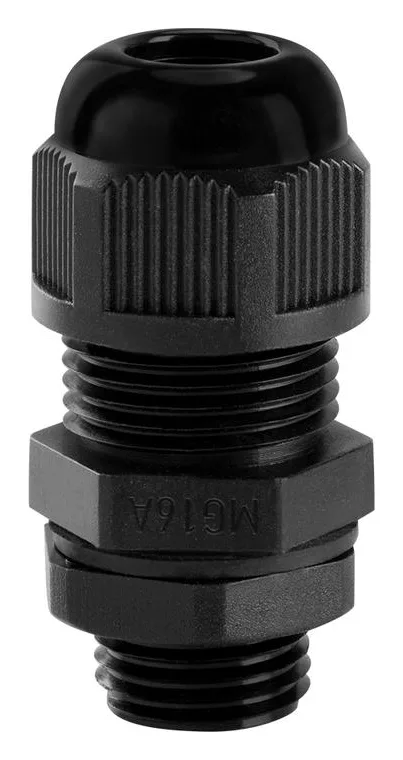 Ввод кабельный MG16 IP68 черн. TOKOV ELECTRIC TKE-MG-16-B