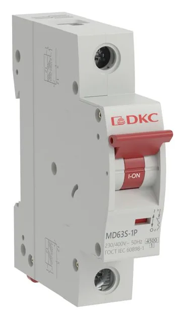 Выключатель автоматический модульный 1п C 10А 4.5кА YON max MD63S YON MD63S-1PC10