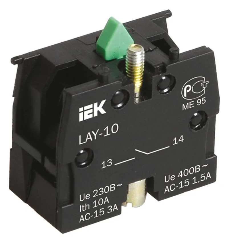 Блок контактный 1з для LAY5 KARAT IEK BDK21