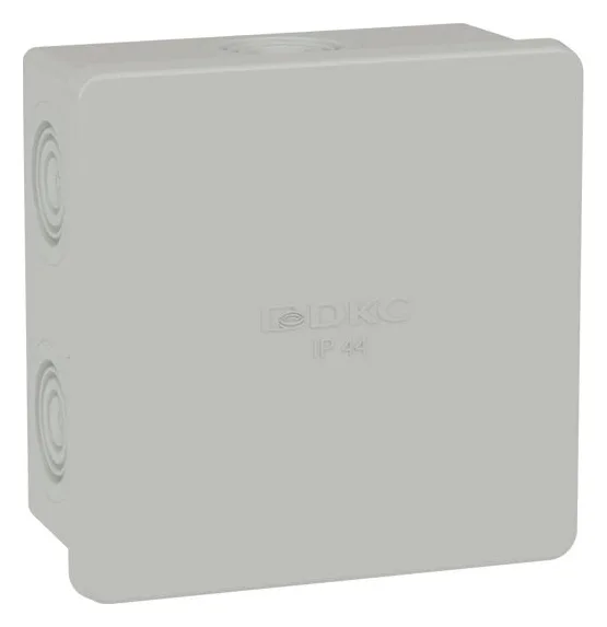 Коробка распределительная ОП 80х80х40мм IP44 6 каб. ввод DKC 53700