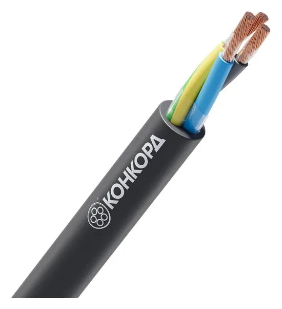 Кабель КГ-ХЛ 3х1.5 (N PE) 220/380-3 (м) Конкорд 10389