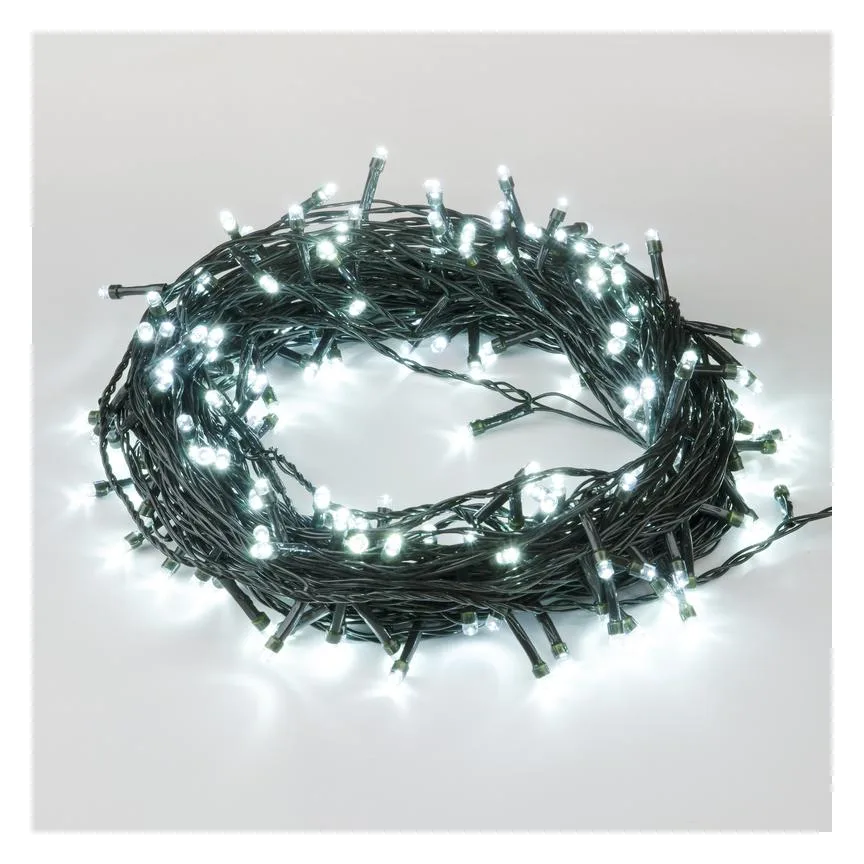 Гирлянда LED ULD-S2000-200/DGA WHITE IP20 20м 200 диодов бел. свет провод зел. Uniel UL-00007309