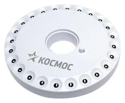 Фонарь LED 3031 (24хLED 4хAA) диск. кемпинг Космос KOC3031LED