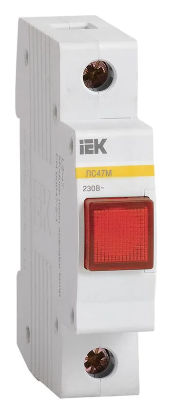 Лампа сигнальная ЛС-47М красн. KARAT IEK MLS20-230-K04