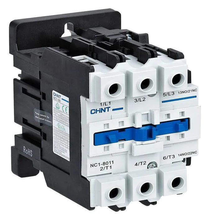 Контактор NC1-8011 80А кат. 230В AC 1НО+1НЗ AC-3 (R) CHINT 222935