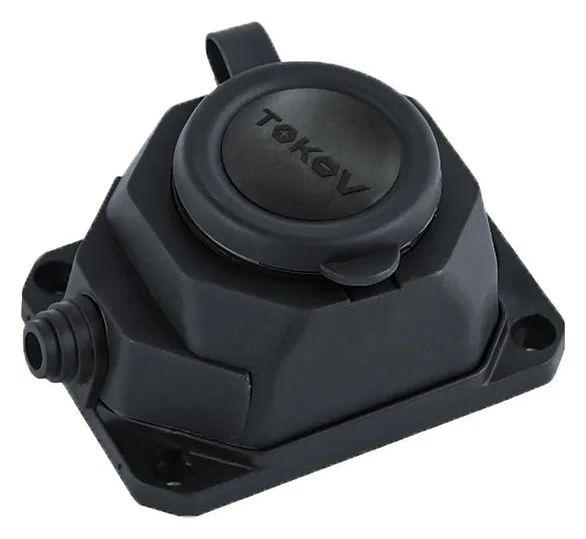 Колодка удлинителя 1-м 16А с заземл. каучук TOKOV ELECTRIC TKE-C05-KK1-Z
