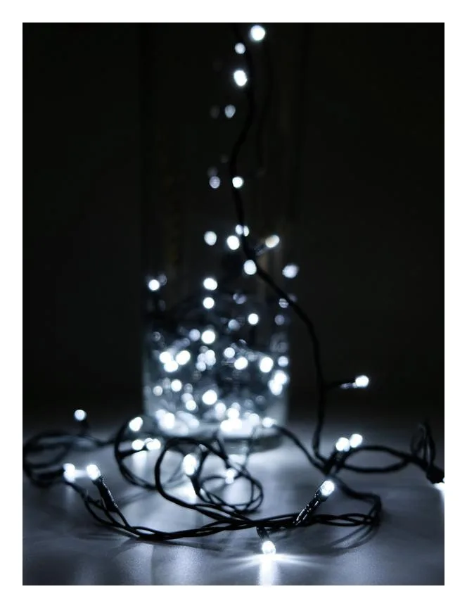 Гирлянда AC-G02-80W 80LED 8.8м 8реж. 220В бел. ФАZА 5047716