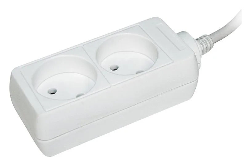 Удлинитель 2х5м без заземл. 10А IP20 У2 2P 250В 2х0.75 IEK WYP10-06-02-05-N
