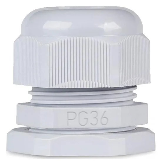 Ввод кабельный (сальник) PG-36 IP68 сер. TOKOV ELECTRIC TKE-PG-36-G