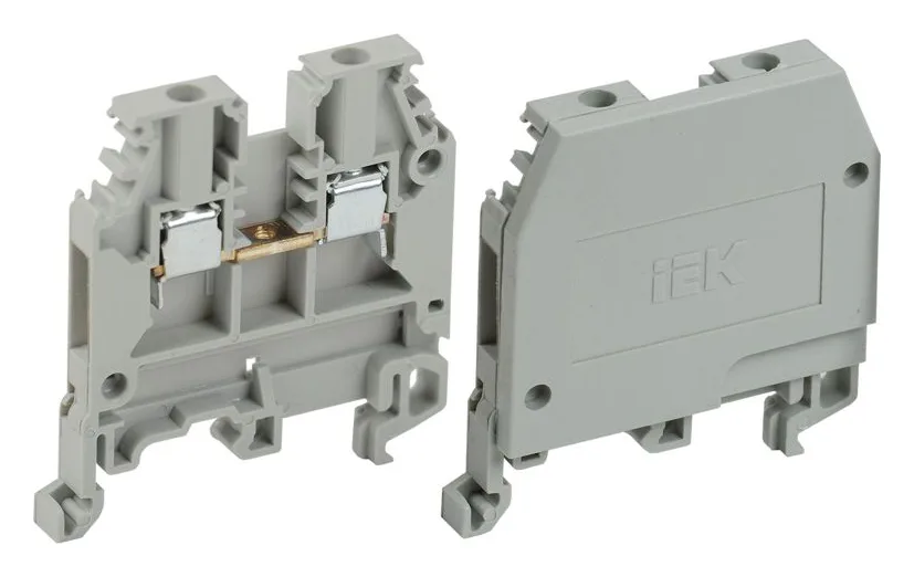 Зажим наборный ЗНИ-2.5кв.мм (JXB24А) сер. IEK YZN10-002-K03