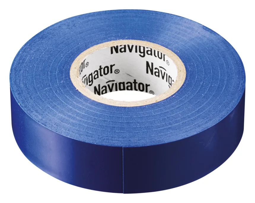 Изолента ПВХ 19мм (рул.20м) син. NIT-A19-20/B Navigator 71114