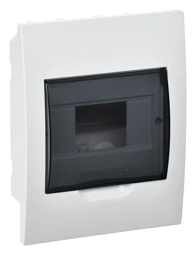 Бокс ЩРВ-П-6 мод. встраив. пластик IP41 GENERICA MKP12-V-06-41-G