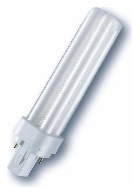 Лампа люминесцентная компактная DULUX D/E 26Вт/830 G24q-3 OSRAM 4099854122439