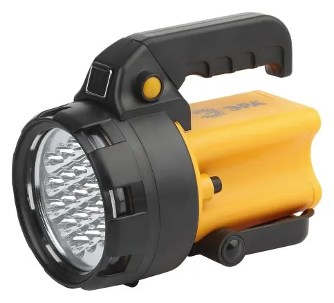 Фонарь-прожектор аккумуляторный Альфа PA-602 19LED литиевый аккум. 3А.ч ЗУ 220В + 12В (инд. упак.) Эра Б0031033