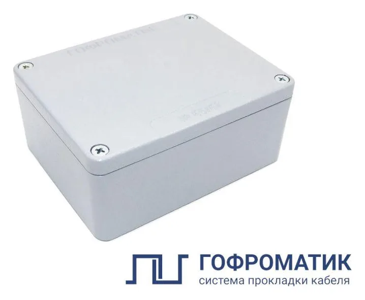 Коробка ответвительная 140х110х62 IP66/67 алюм. ГОФРОМАТИК zeta30393