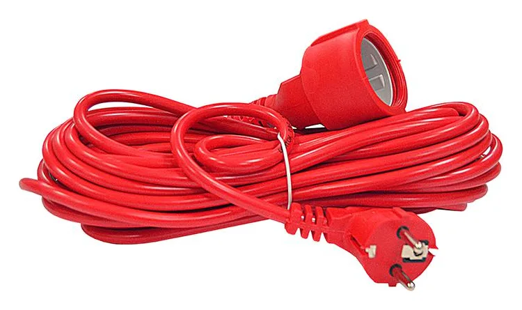 Удлинитель-шнур 1х10м с заземл. 10А IP20 2.2кВт ПВС 3х1 DOMTOK 2492