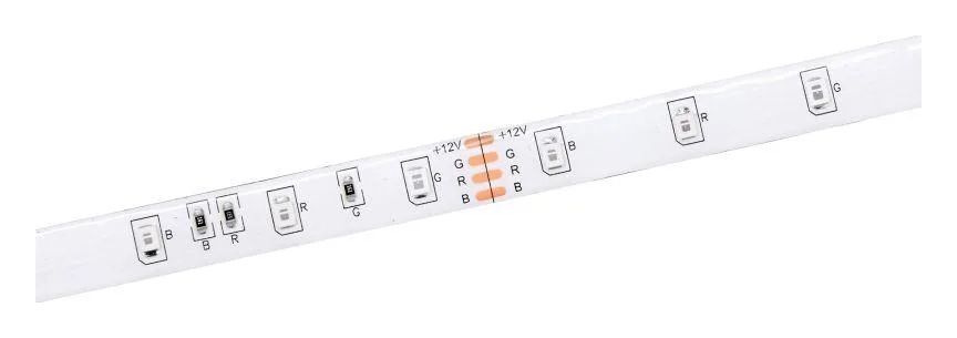 Лента светодиодная LED LSR-2835RGB54-4.8-IP65-12В (уп.5м) IEK LSR1-3-054-65-3-05
