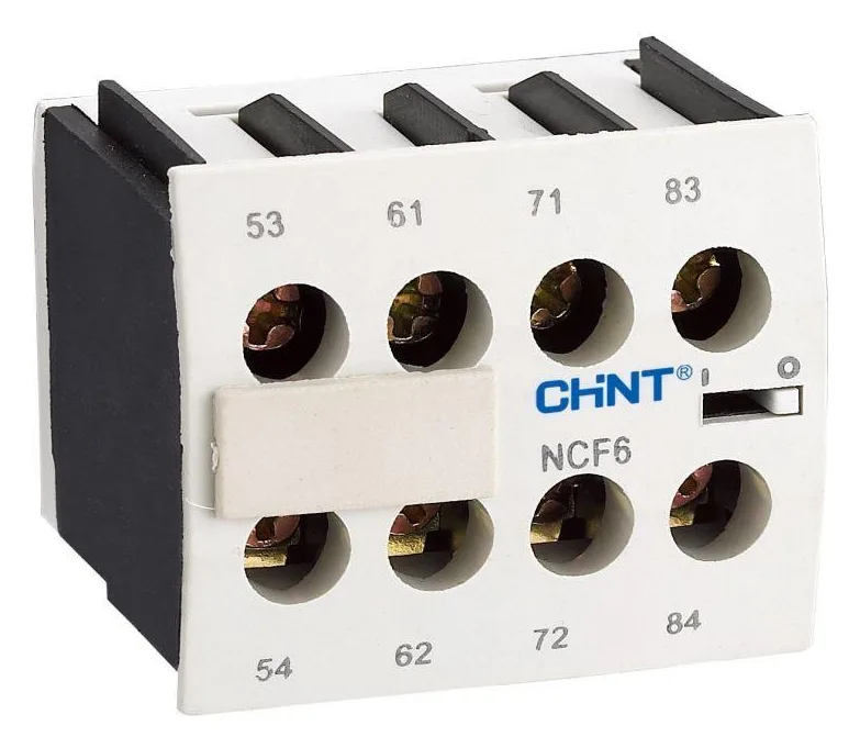 Приставка доп. контакты NCF6-40 к контактору NC6 (R) CHINT 261009