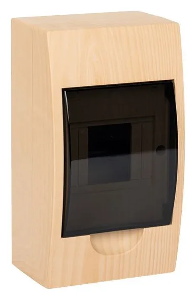Щит ЩРН-П-4 IP41 светлое дерево PROxima EKF pb40-n-4-light