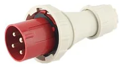 Вилка переносная PPC 034 3PPE 63А 380В IP67 JazzWay 5072411