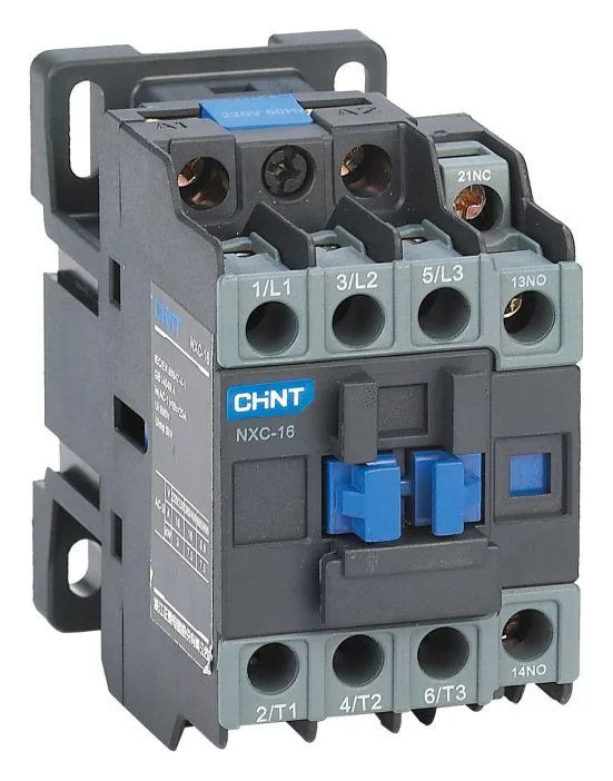 Контактор NXC-16 16А кат. 220В AC 1НО+1НЗ AC-3 (R) CHINT 836720