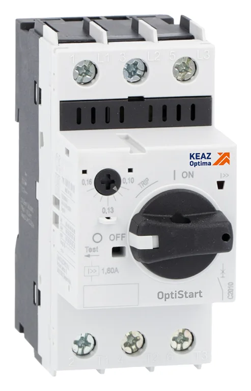 Выключатель автоматический 3п 18А диапазон уставок 13…18А T2 100кА OptiStart MP 32RH КЭАЗ 340140