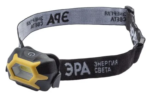 Фонарь GB-701 налобный "Практик" 5Вт COB 3xAAA сенсор 3 режима блист. ЭРА Б0027819