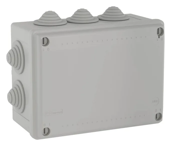 Коробка распределительная ОП 150х110х70мм IP55 10 каб. ввод DKC 54000