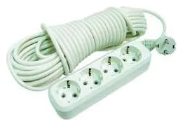 Удлинитель 4х10м с заземл. 16А IP20 Makel MGP158