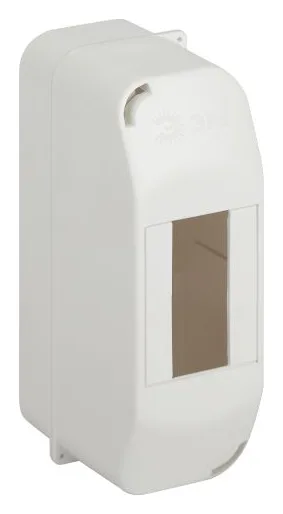 Корпус навесной КМПн 1/2 IP20 пластик. бел. kmpn1.2 SIMPLE Эра Б0062279