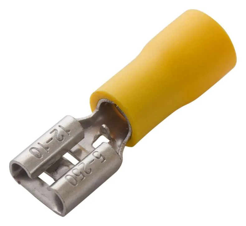 Клемма плоская изол. (гнездо) (VF 5.5-250) REXANT 08-0451