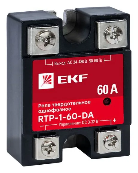Реле твердотельное однофазное RTP-60-DA PROxima EKF rtp-1-60-da