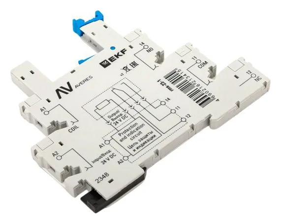 Разъем для реле РM slim 23/1 AVERES EKF rms-23-1