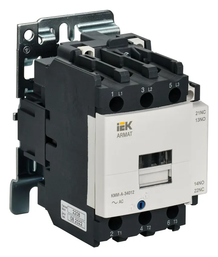 Контактор КМИ-А-34012 LC1D 40А кат. 230В AC 1НО+1НЗ AC-3 IEK AR-ACC-31-040-230-11