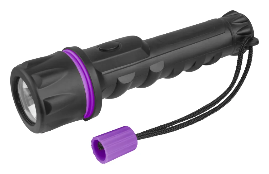 Фонарь светодиодный ручной 90 862 OPT-R01-2AA пласт.+рез.1LEDх0.5 Вт 1реж. 40лм IP54 ОНЛАЙТ 90862