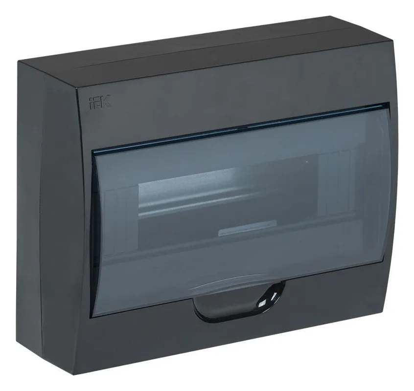 Корпус навесной ЩРН-П-12 Krepta 3 IP41 пластик. черн. IEK MKP12-N-12-41-K02
